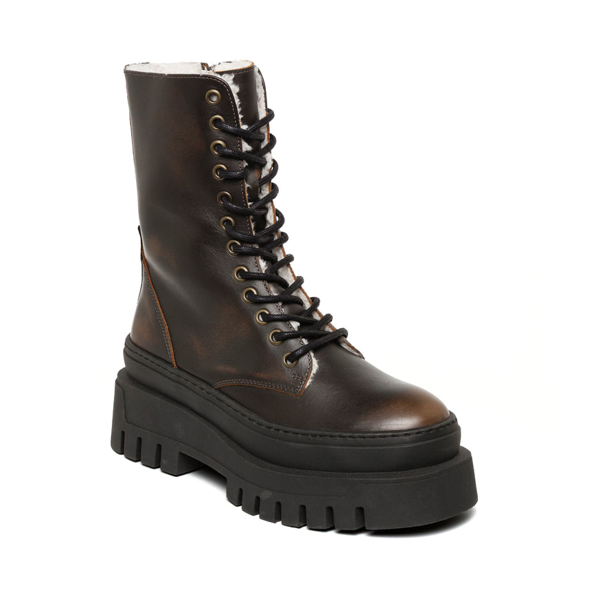 Coast Bootie BROWN LEATHER