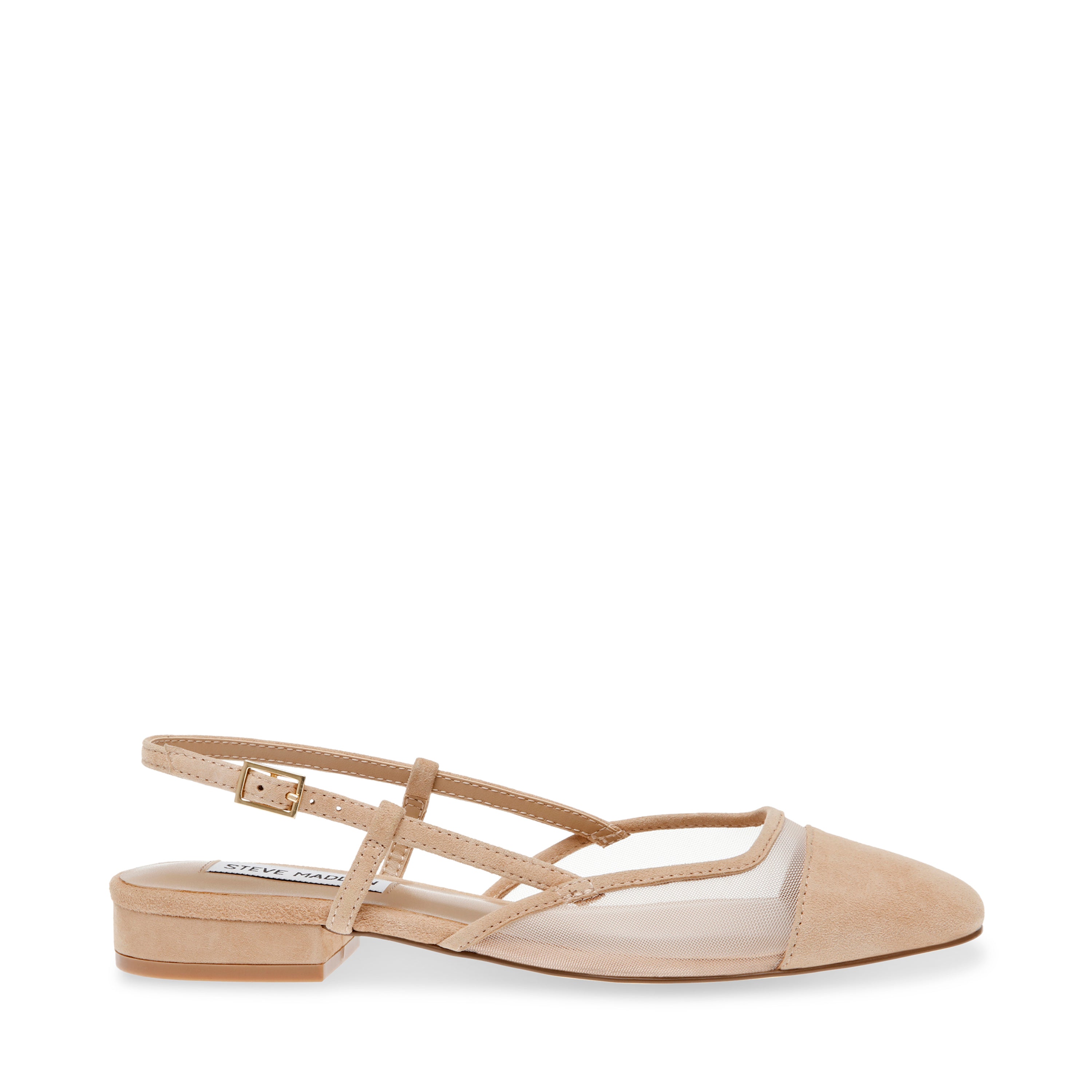 Belinda-M Flat Shoe TAN SUEDE
