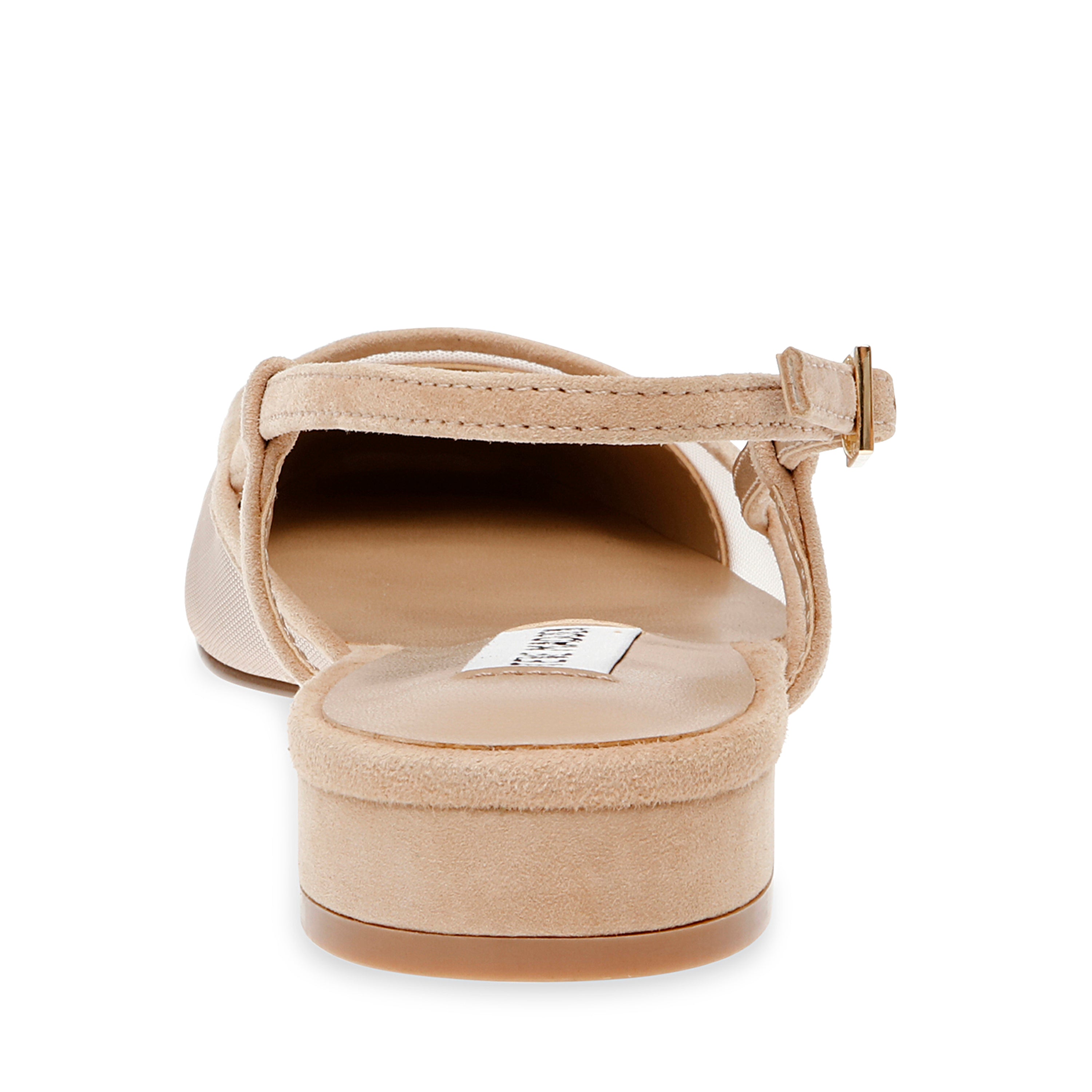 Belinda-M Flat Shoe TAN SUEDE