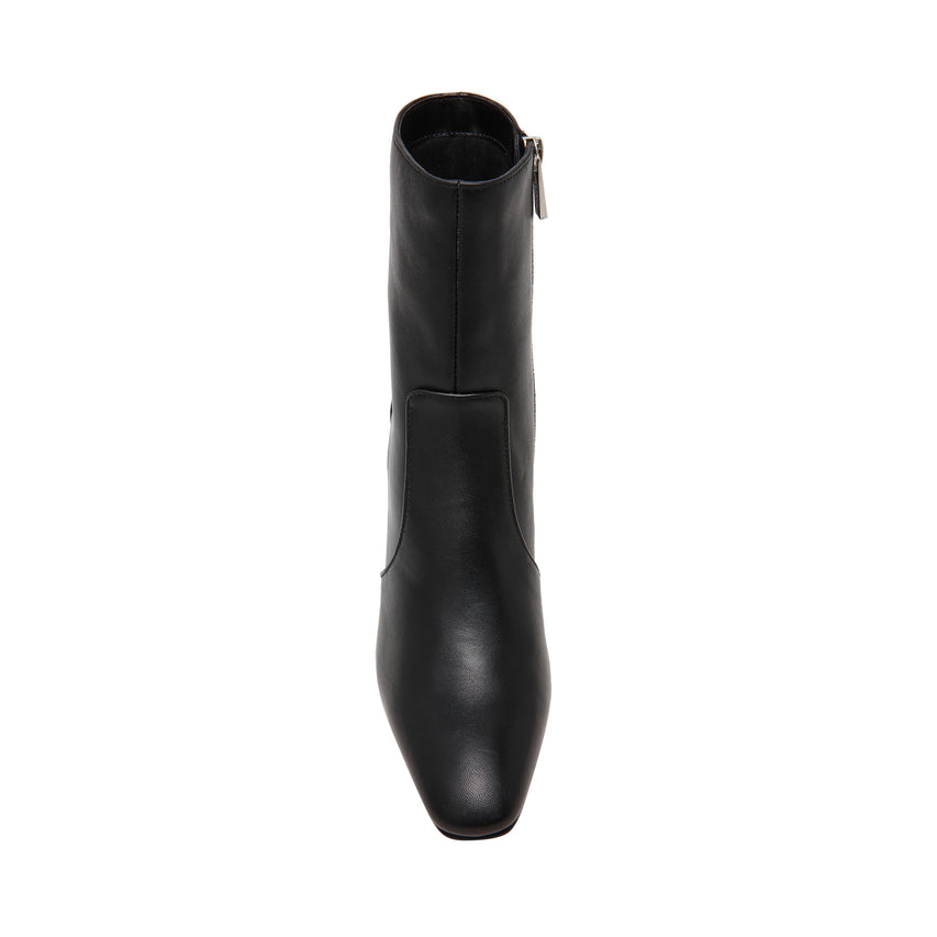 Crossbar Bootie BLACK LEAT