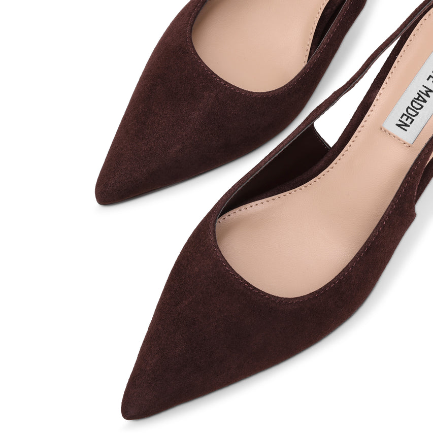 Korra Pump GROUND COFFEE SUEDE