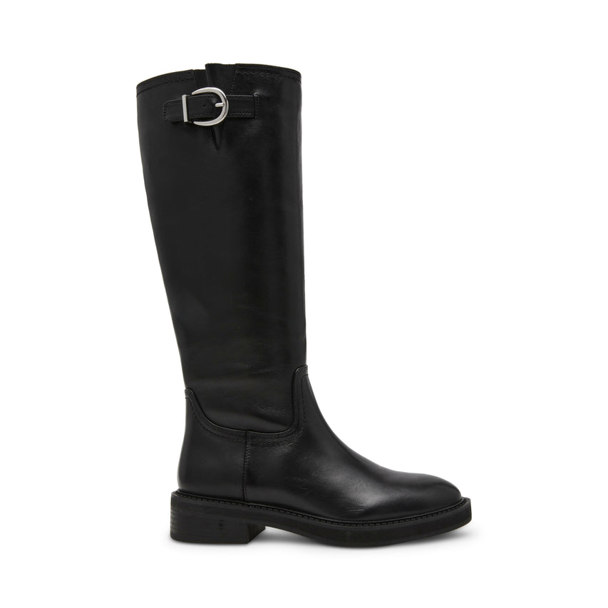 La Rue Boot BLACK LEAT