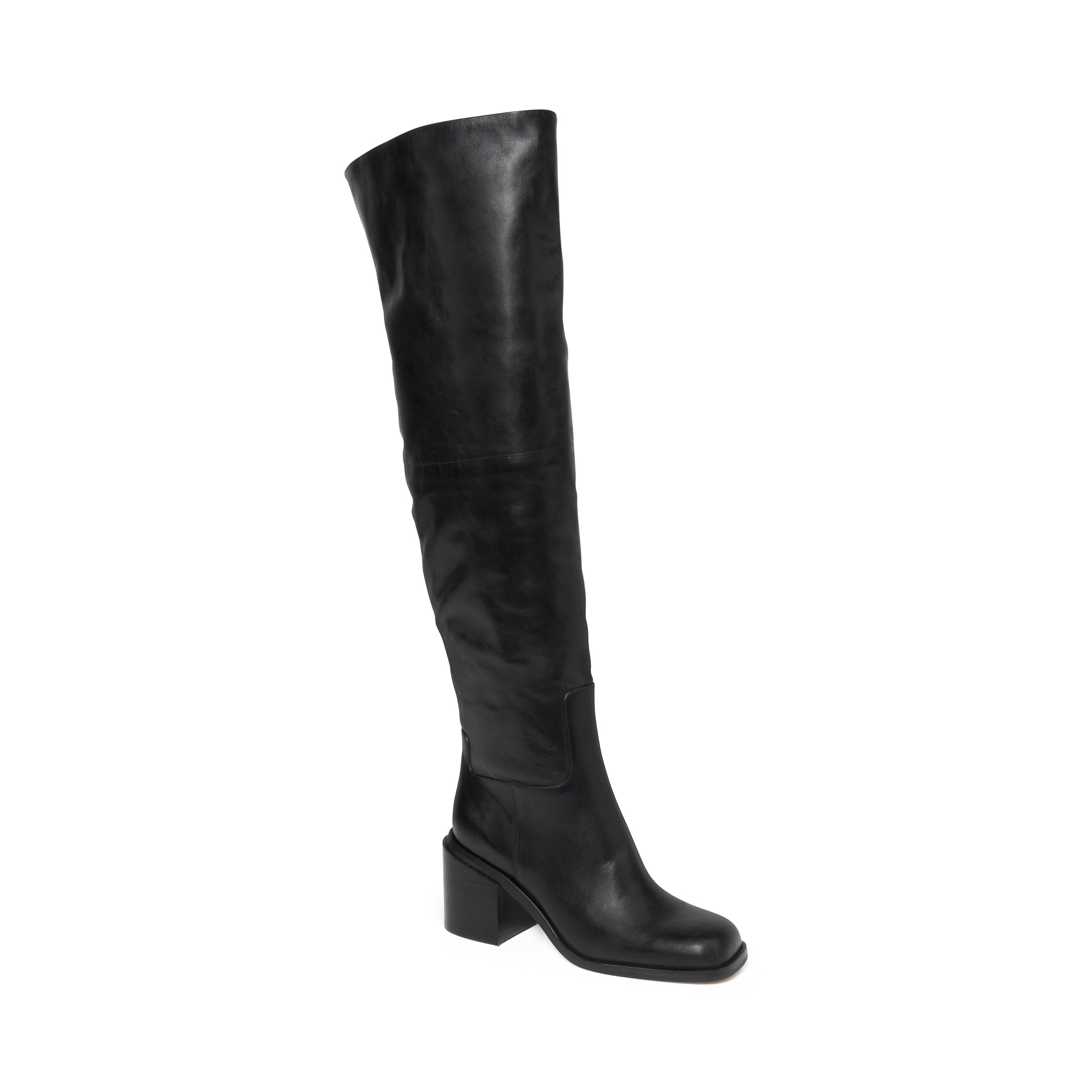 Venus Boot BLACK LEATHER