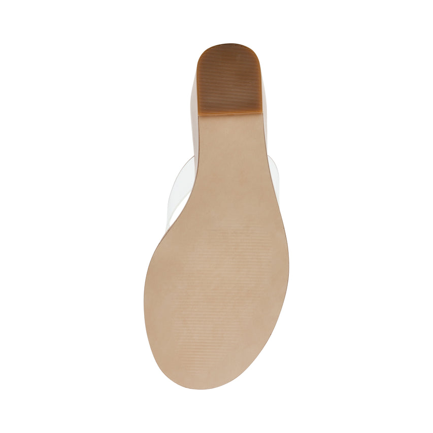 Playing-J Sandal CLEAR NUDE