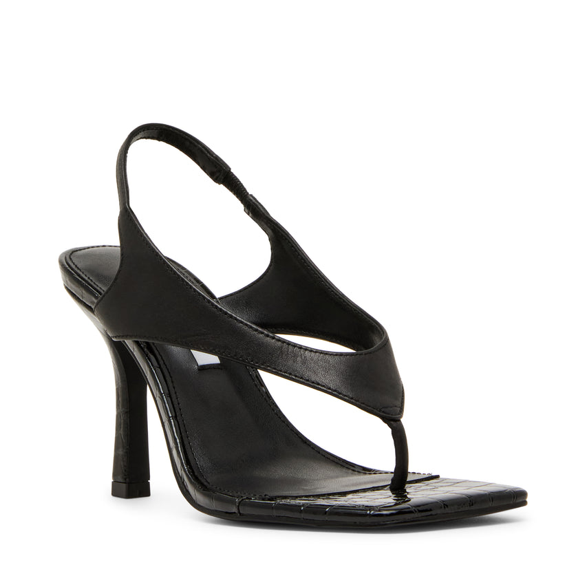 Improv Sandal BLACK LEATHER