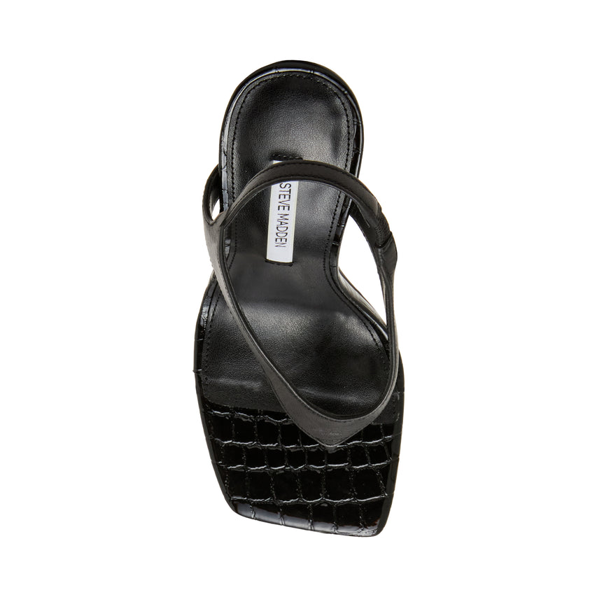 Improv Sandal BLACK LEATHER