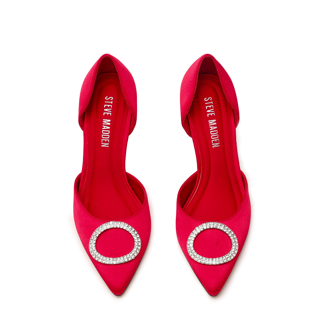 Sparkling Pump RED SATIN