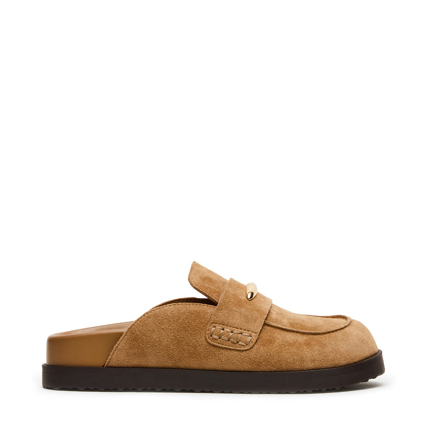 Tobin Flat Shoe CHESTNUT SUEDE