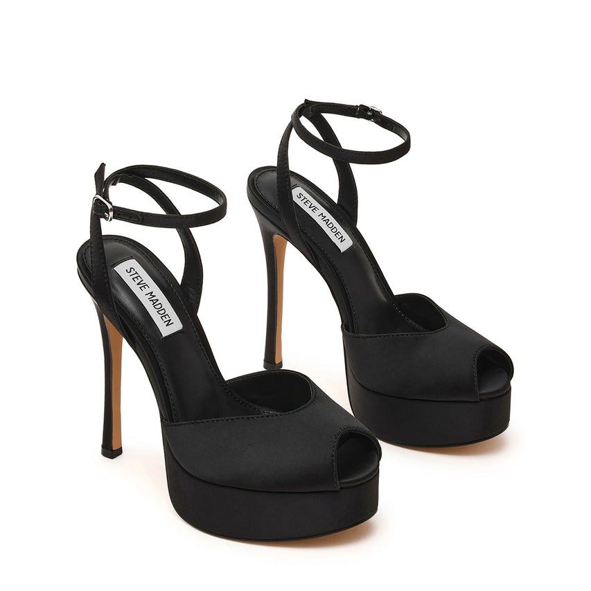 Martini Pump BLACK SATIN - view 2