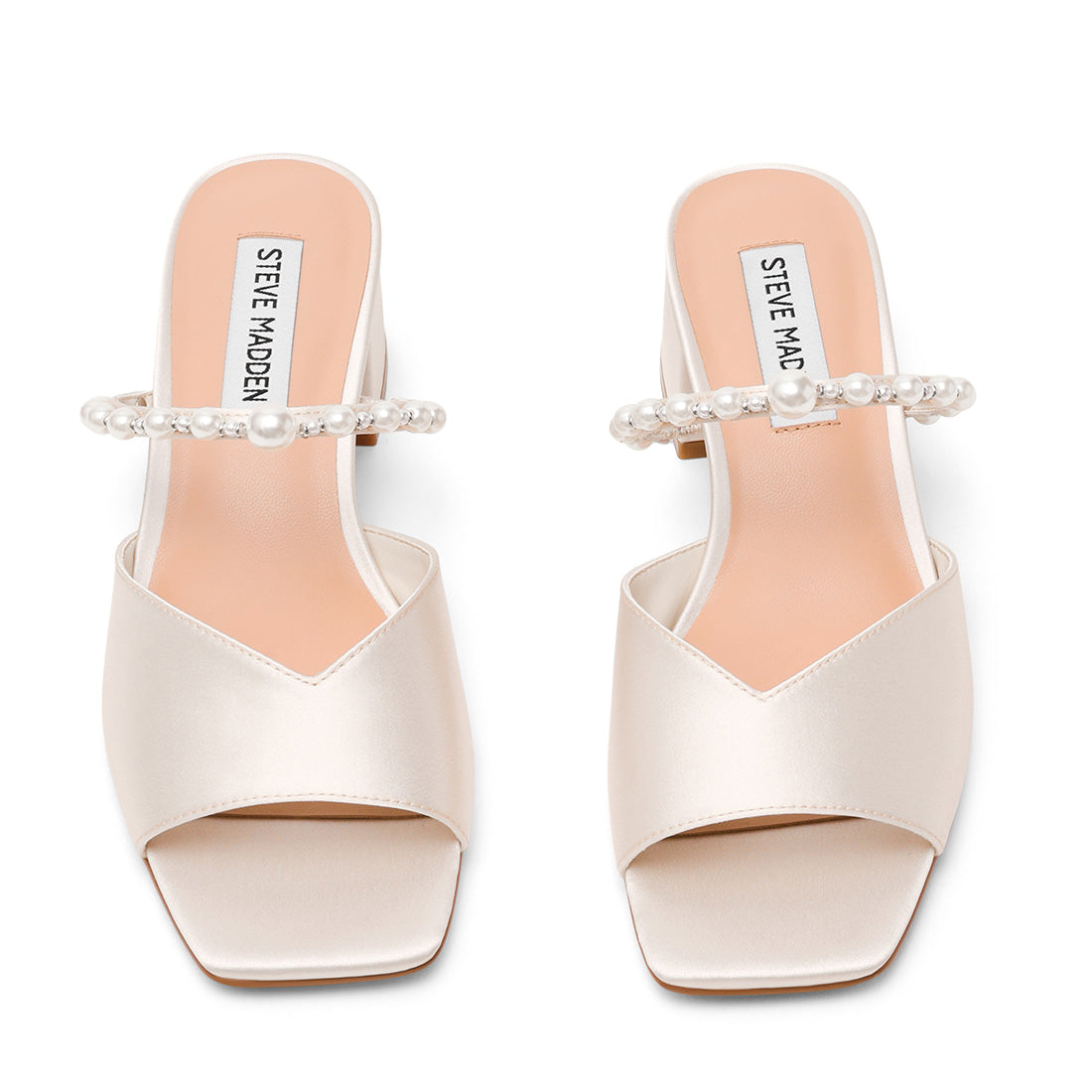 Galilea Mule IVORY SATIN - view 4