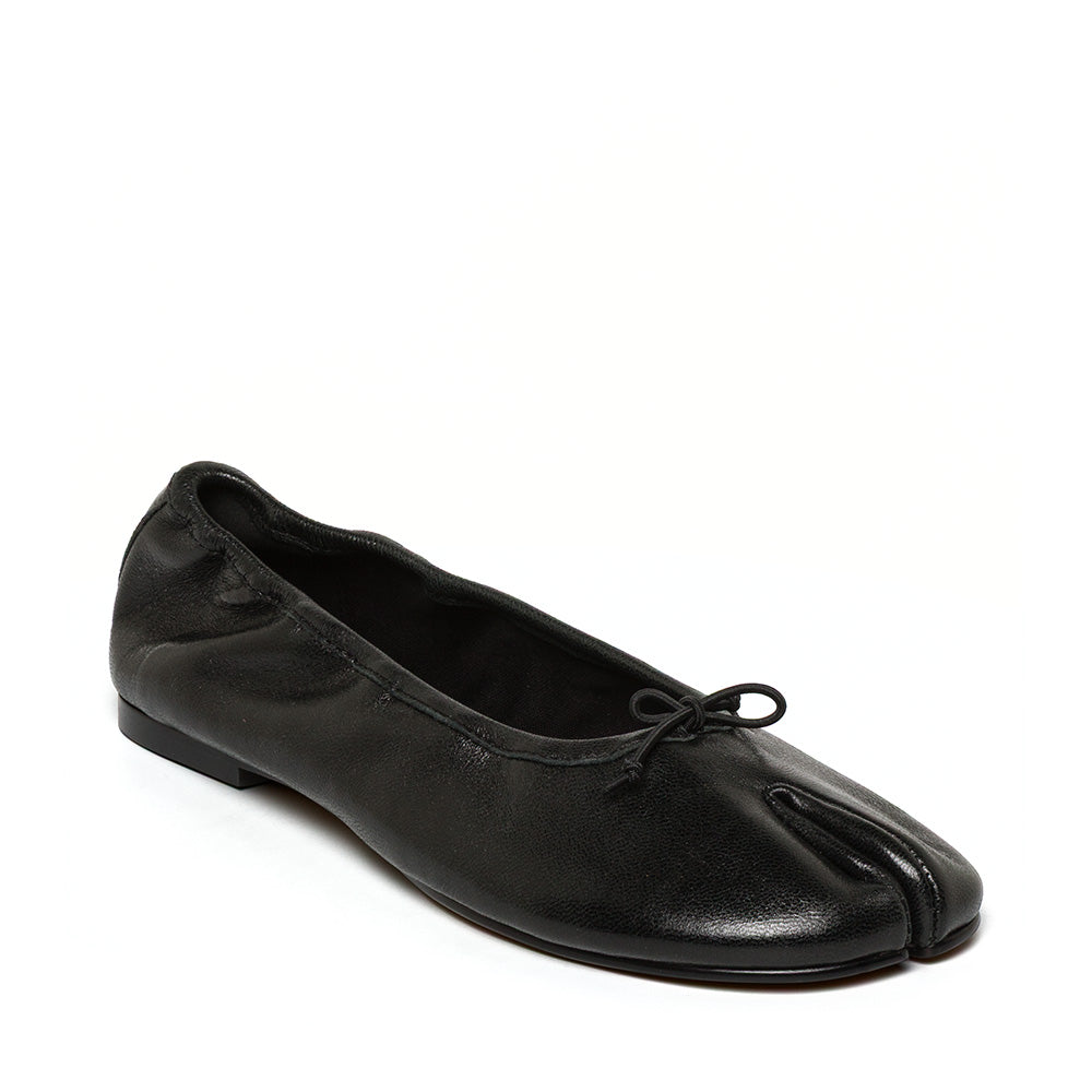 Carin Flat Shoe BLACK LEATHER - view 2