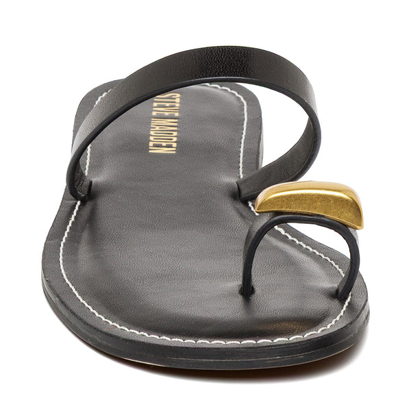 Copse Slide BLACK LEATHER