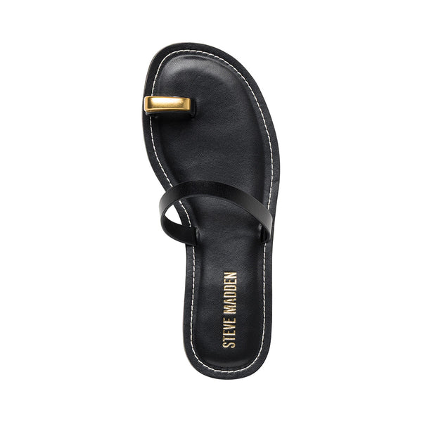 Copse Slide BLACK LEATHER