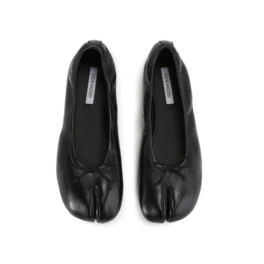 Carin Flat Shoe BLACK LEATHER - view 3