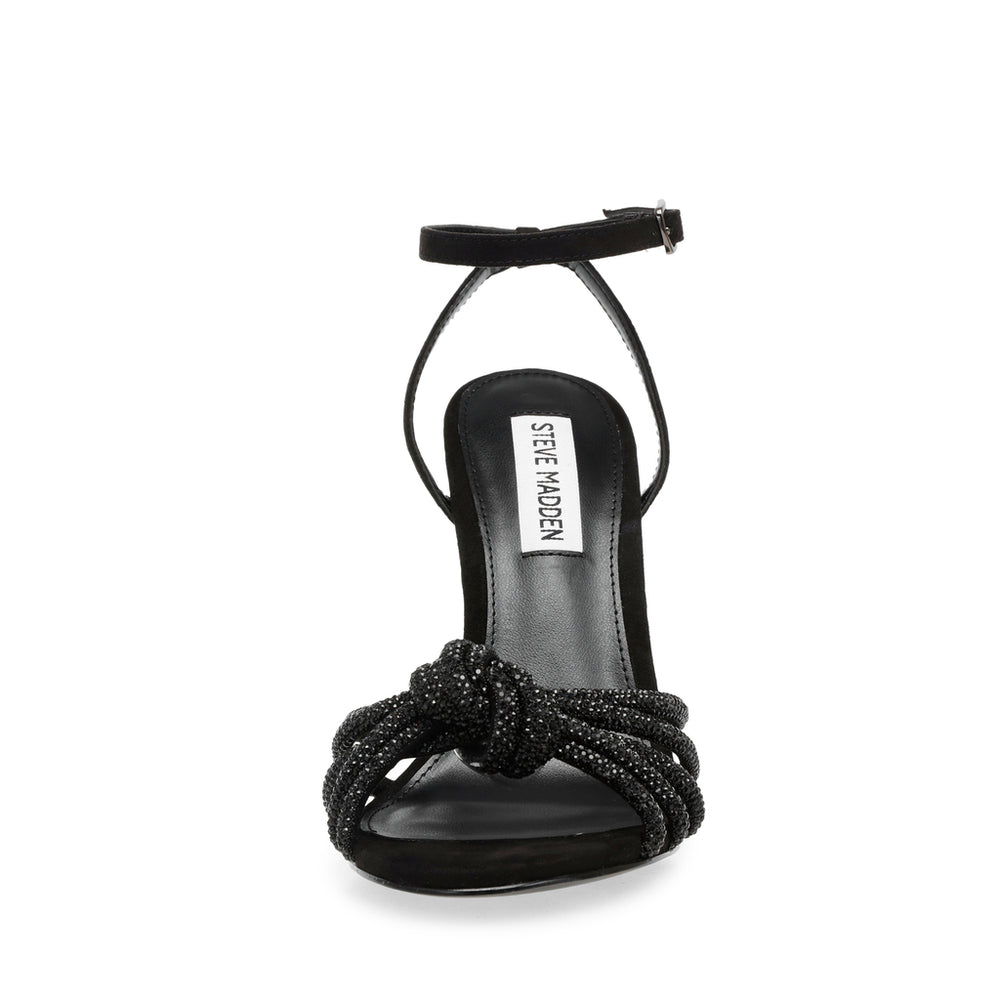 Steve Madden Bedazzle Sandal BLACK CRYSTAL Sandals All Products