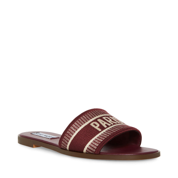 Knox Sandal BURGUNDY MULTI
