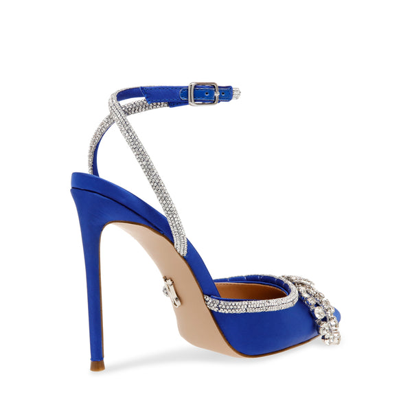 Vibrantly Sandal BLUE SATIN