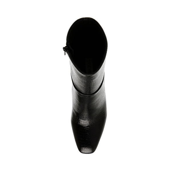 Aisha Bootie BLACK CROCO