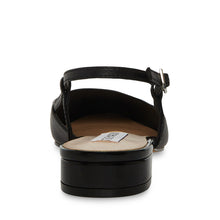 Steve Madden Belinda Ballerina BLACK LEATHER Flat shoes ELLE SHOPPING DAY