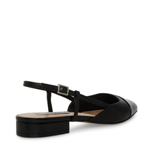 Steve Madden Belinda Ballerina BLACK LEATHER Flat shoes ELLE SHOPPING DAY