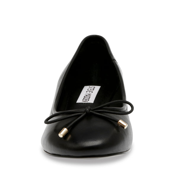 Cherish Flat Shoe BLACK LEATHER