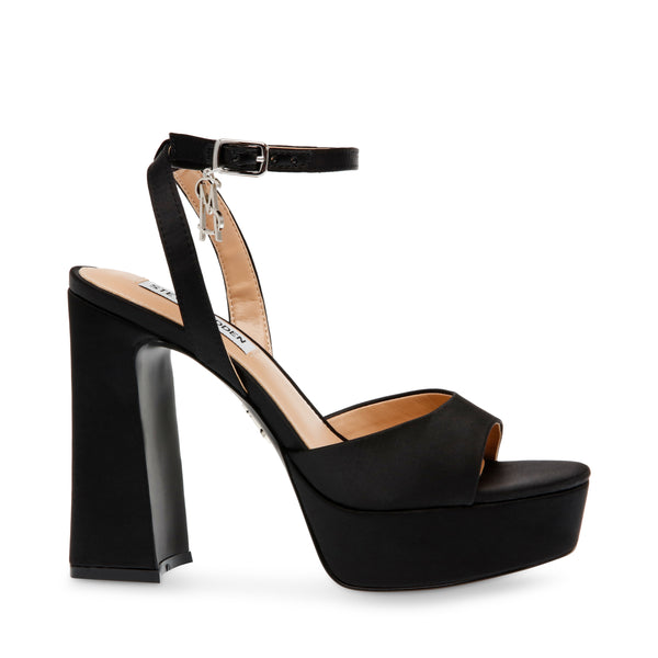 Transpire Sandal BLACK SATIN