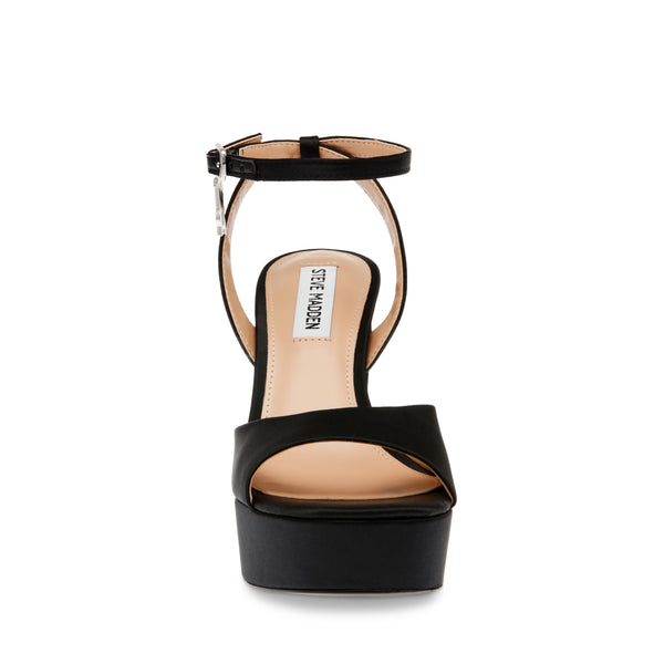 Transpire Sandal BLACK SATIN