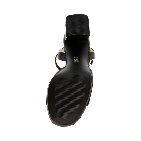 Transpire Sandal BLACK SATIN