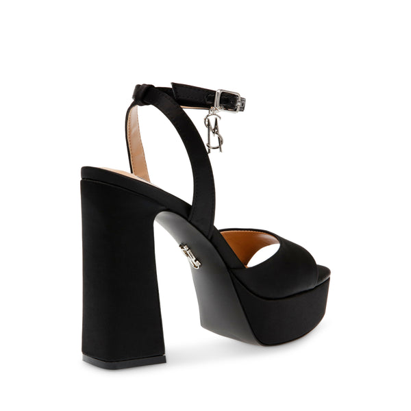 Transpire Sandal BLACK SATIN