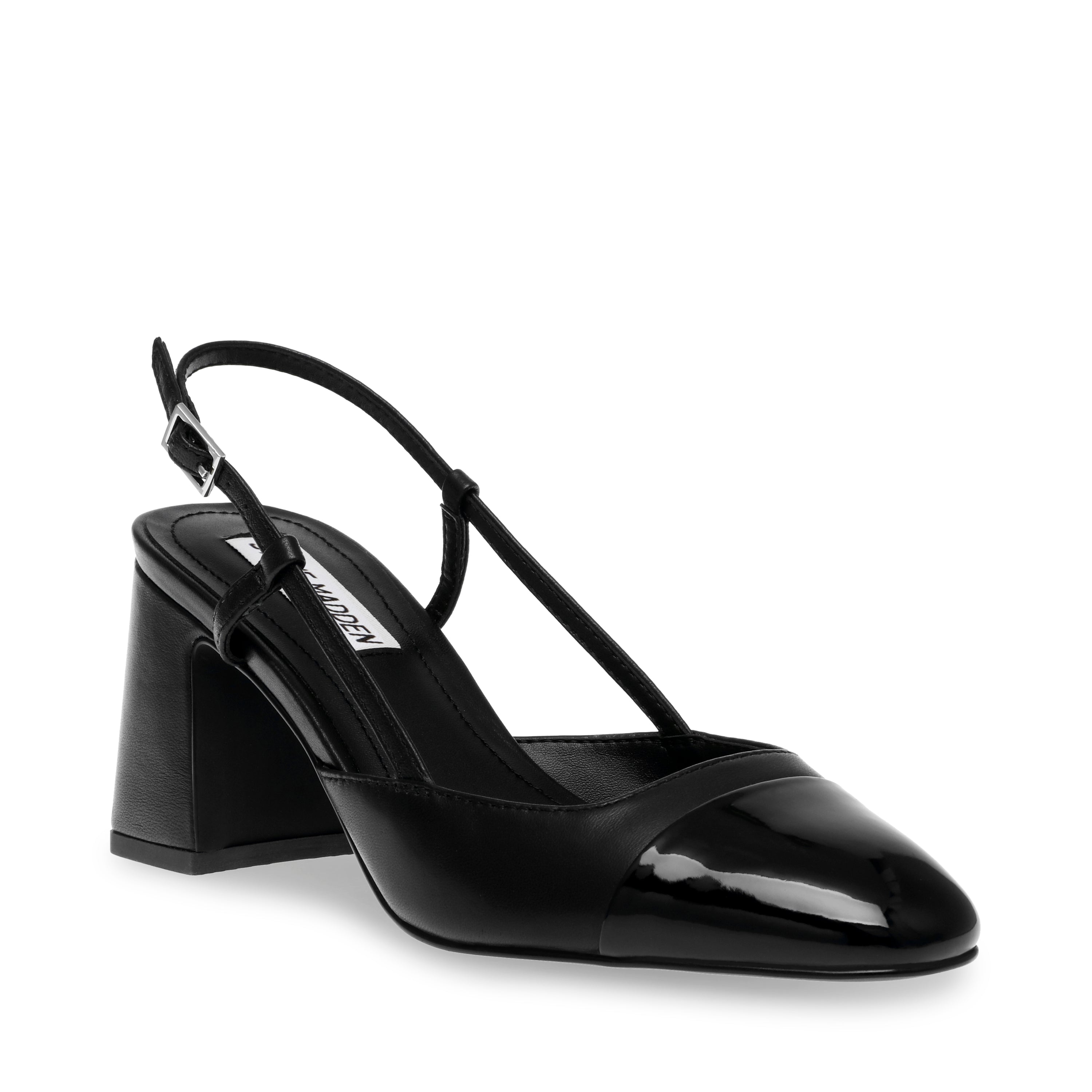 Zeina Pump BLACK LEATHER
