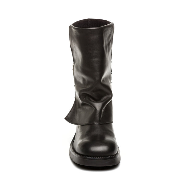 Bonfire Boot BLACK LEATHER