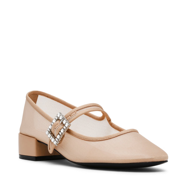 Champaign Flat Shoe NUDE MESH