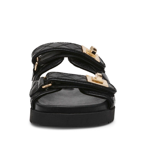 Schmona-CN Slide BLACK LEATHER