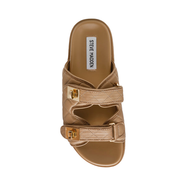 Schmona-CN Slide TAN LEATHER