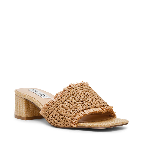 Cienega Flat Shoe TAN RAFFIA
