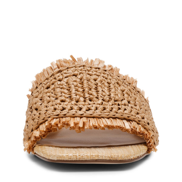 Cienega Flat Shoe TAN RAFFIA