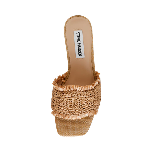 Cienega Flat Shoe TAN RAFFIA