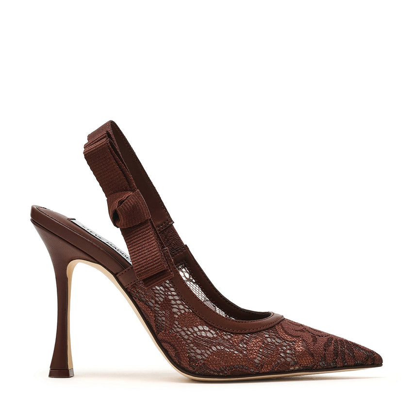 Brylie-L Pump BROWN LACE
