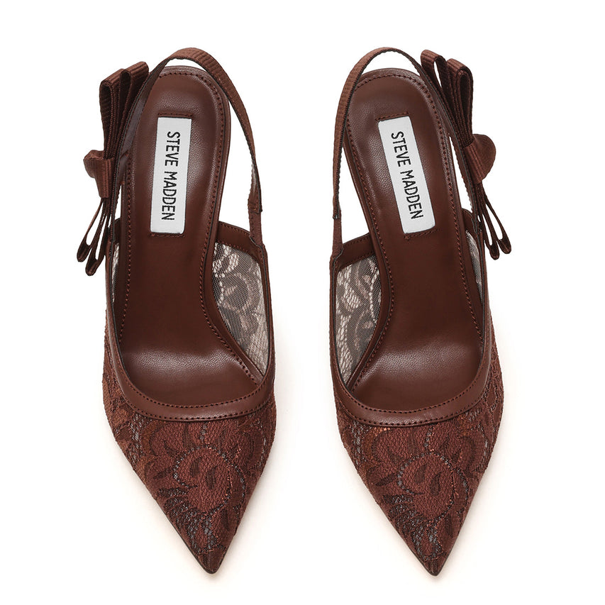 Brylie-L Pump BROWN LACE - view 4