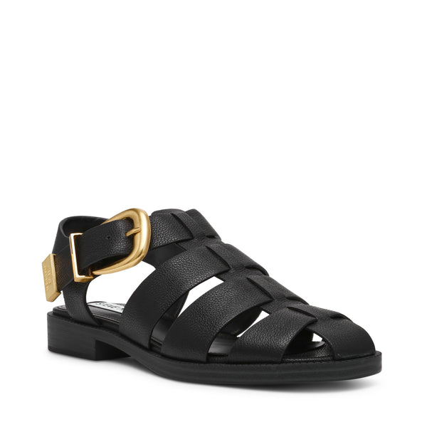 Interstellar Sandal BLK ACTION LEATHER