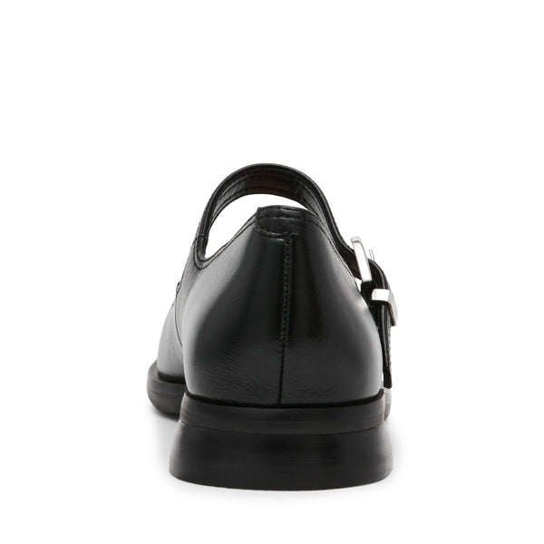 Delancy Flat Shoe BLACK LEATHER