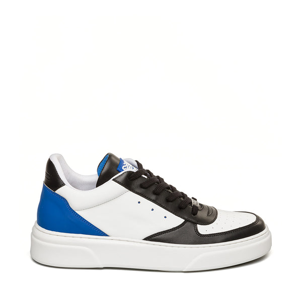 Brent Sneaker WHT/BLK/BLUE
