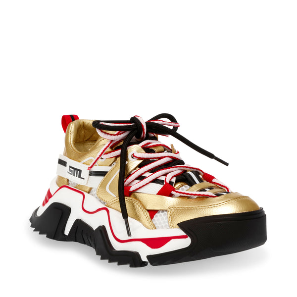 Kingdom-E Sneaker GOLD/RED