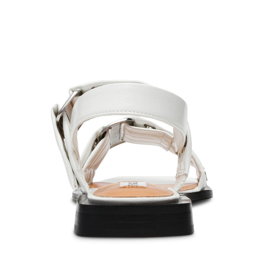 Saria-E Sandal WHITE PATENT