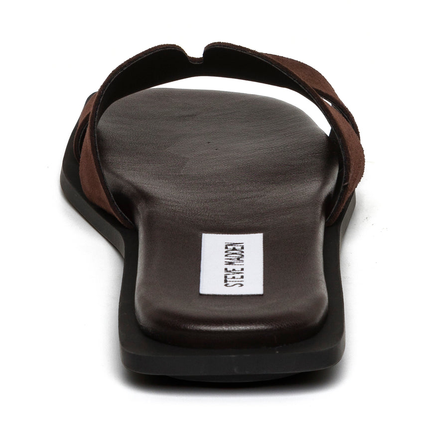 Sofia Slide DK BROWN SUEDE
