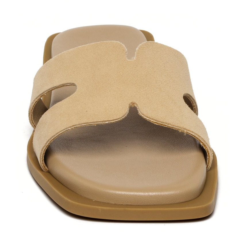 Sofia Slide CAMEL SUEDE