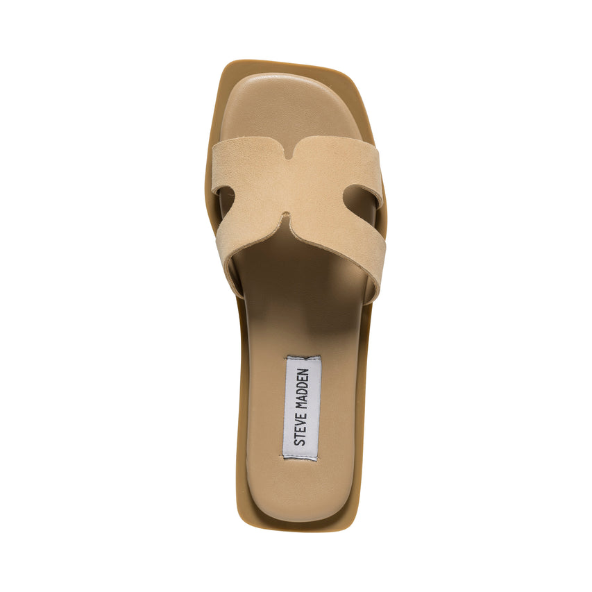 Sofia Slide CAMEL SUEDE