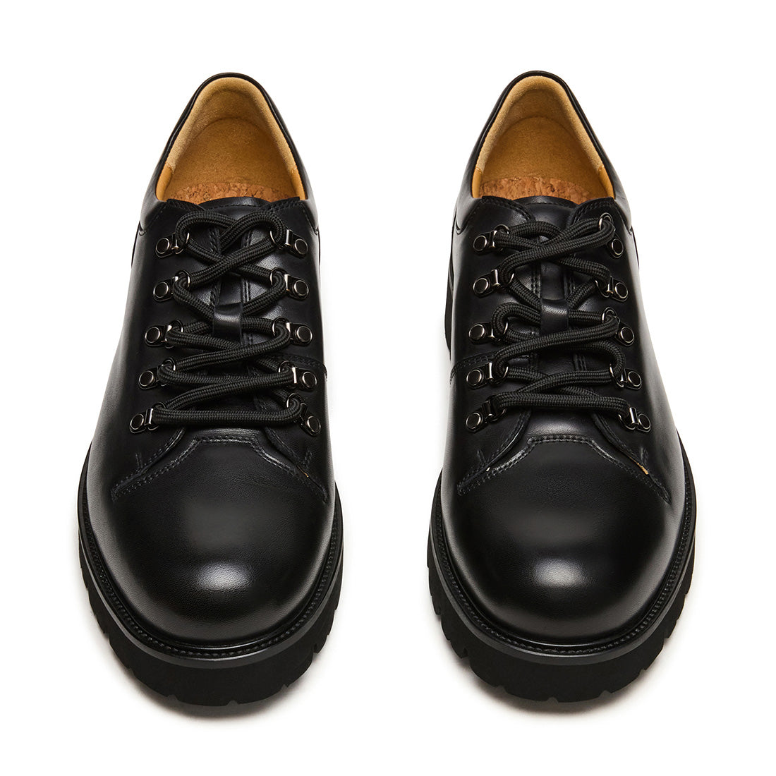 Turbo Flat Shoe BLACK LEATHER - view 4