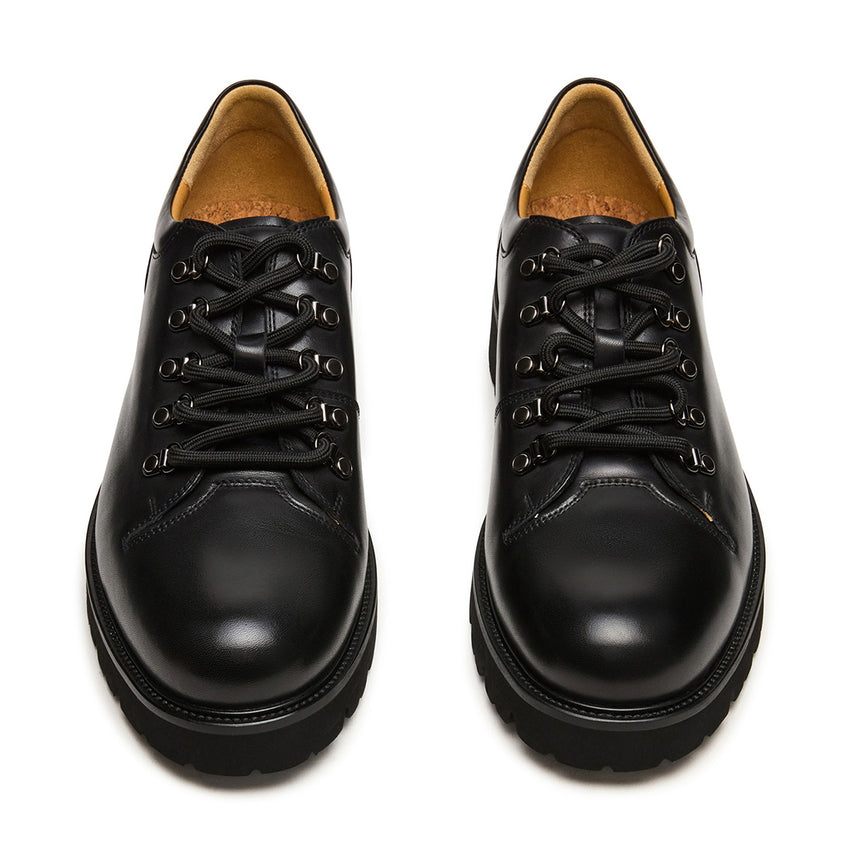 Turbo Flat Shoe BLACK LEATHER - view 4