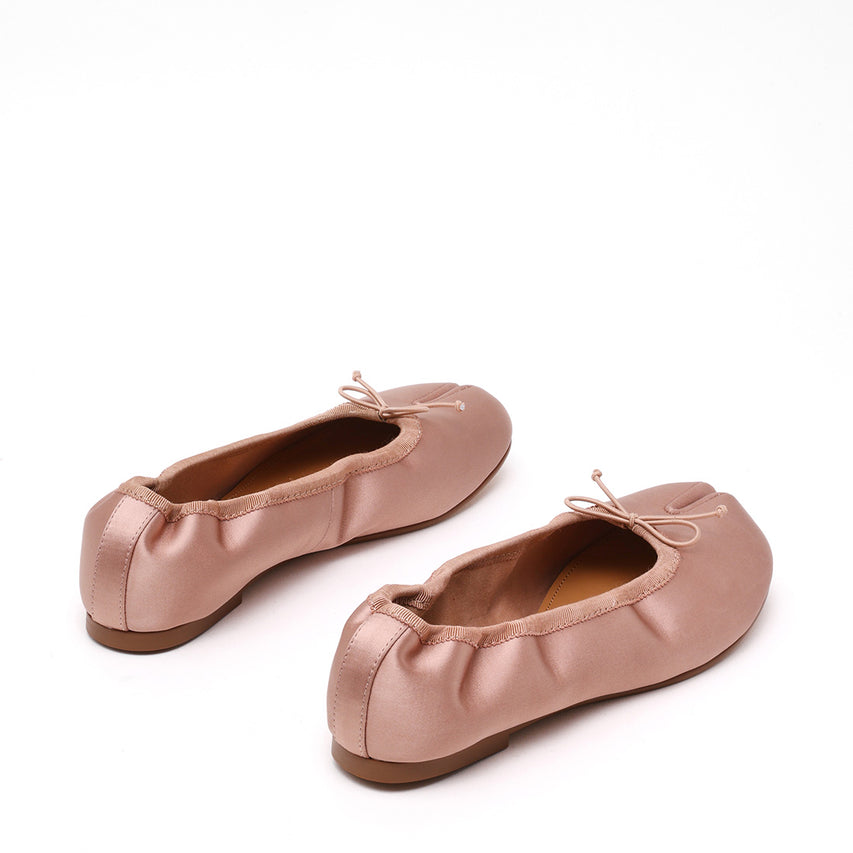 Carin Flat Shoe BLUSH SATIN - view 5
